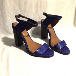 Womens Coach Cobalt Blue Sandal   SZ 8.5